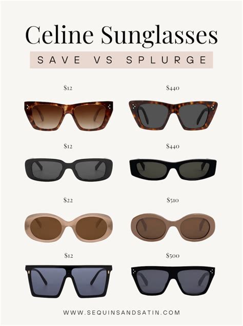 amazon celine dupe sunglasses|best designer dupe sunglasses amazon.